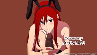 Fairy Tail JOI Game Part 2 - Erza